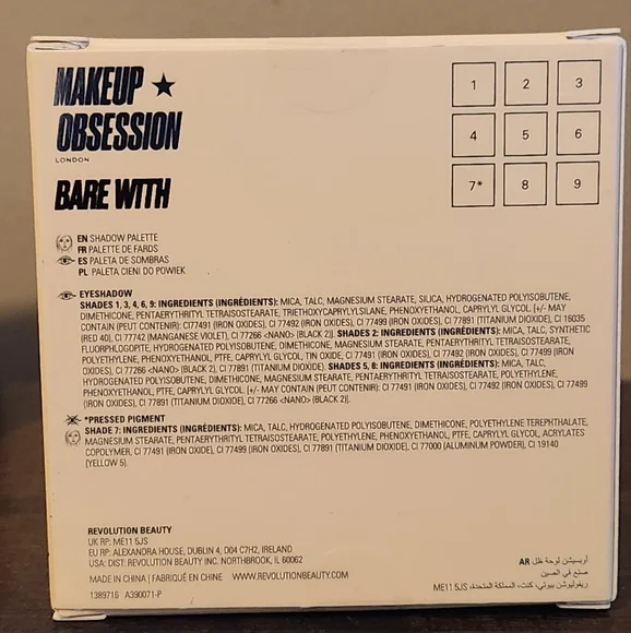 MAKEUP OBSESSION BARE WITH SHADOW PALETTE - Picture 3 of 4